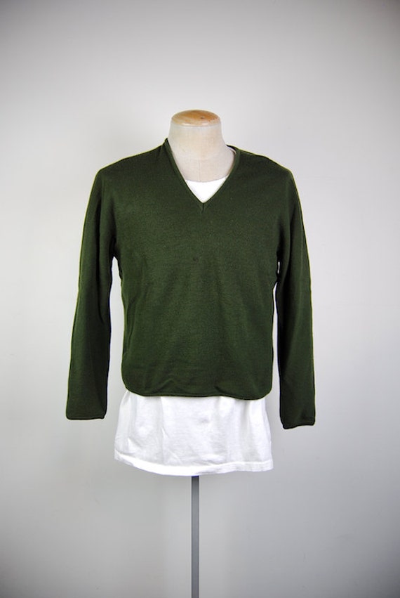 green sweater mens sweater mens knits grunge by youngandukraine