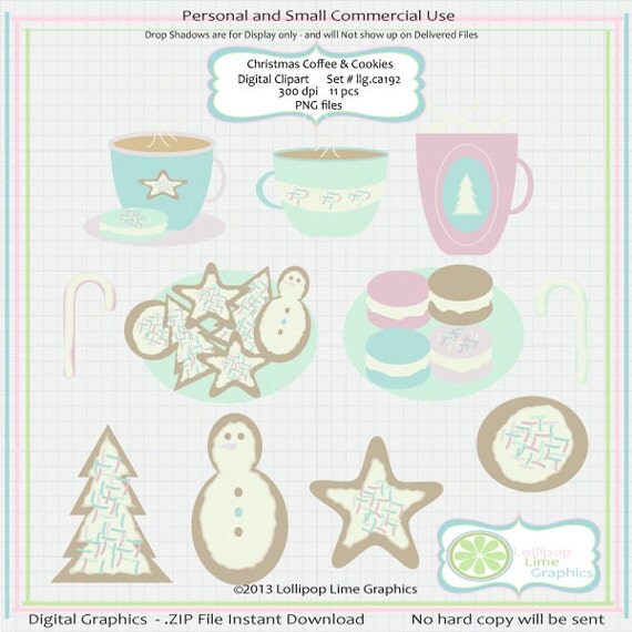 coffee and cookies clipart - photo #37