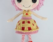 PATTERN: Cherry Crochet Amigurumi Doll