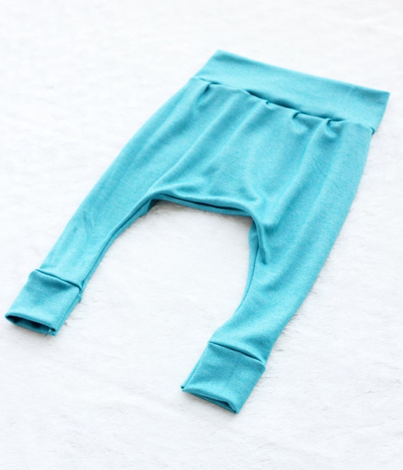 Baby Teal Harem Leggings Baby Clothing Baby Leggings Baby
