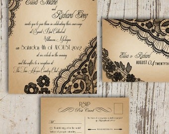 Wedding Invitation Passport Printable by DesignedWithAmore on Etsy