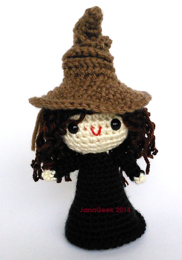 Pattern for Harry Potter Sorting Hat Doll Sized Crochet