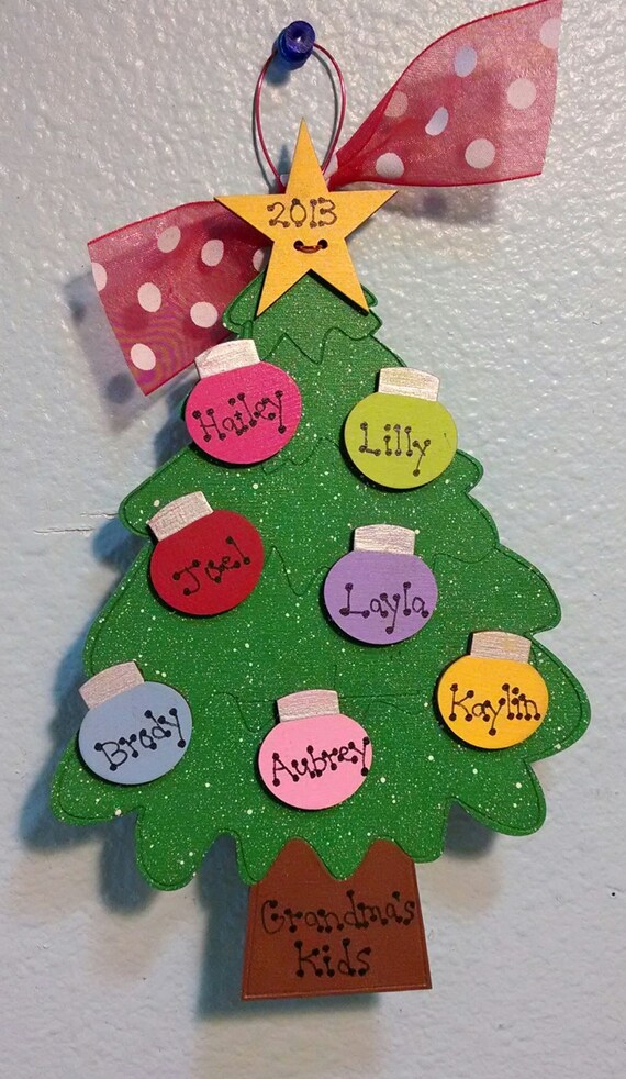 large christmas tree family ornament large christmas tree family ornament