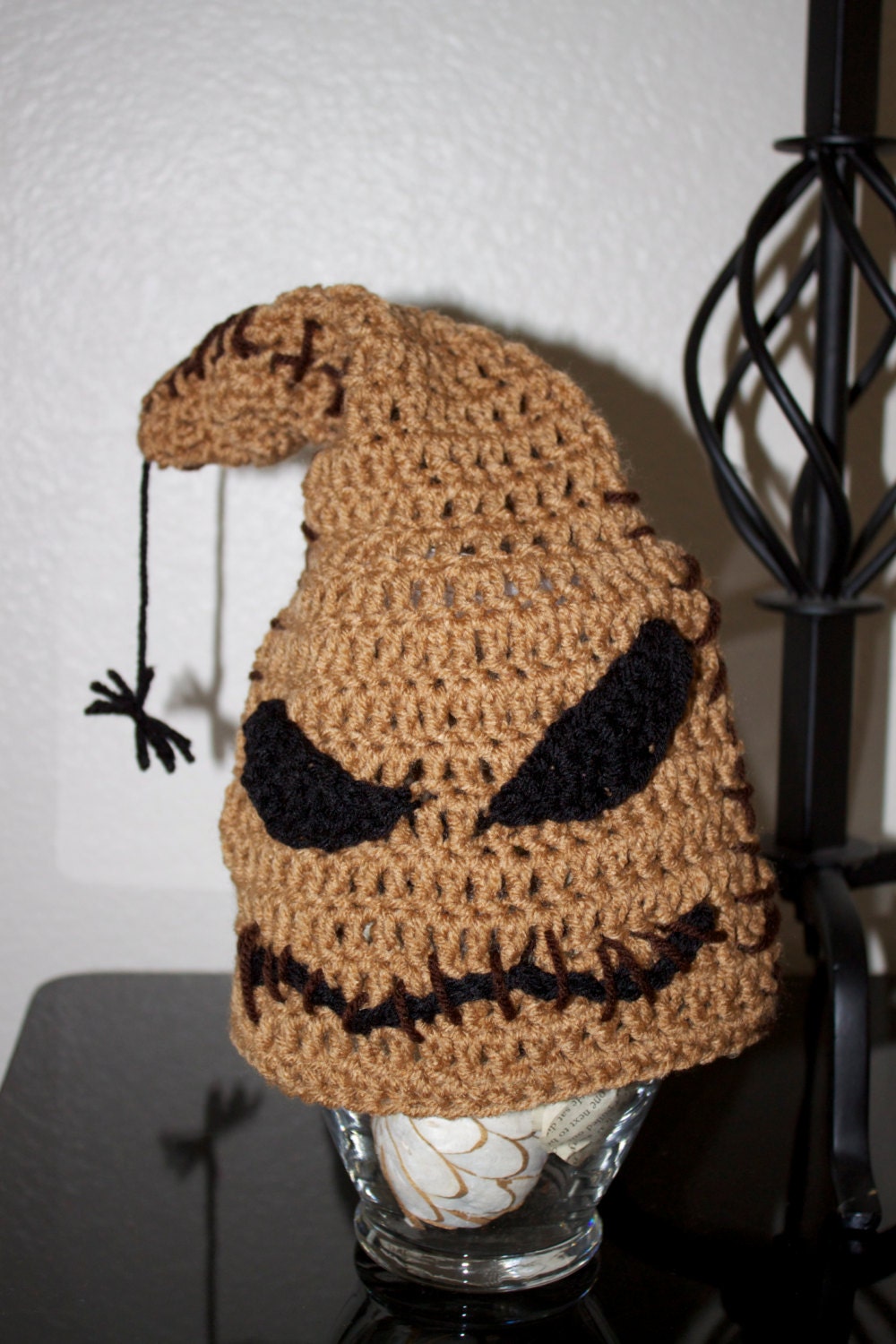 Crochet Nightmare Before Christmas Oogie Boogie by MaxineVelasquez