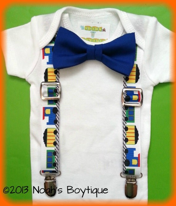 Train Birthday Party Baby Outfit Boys First by NoahsBoytiques