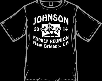 Popular items for family reunion shirt on Etsy