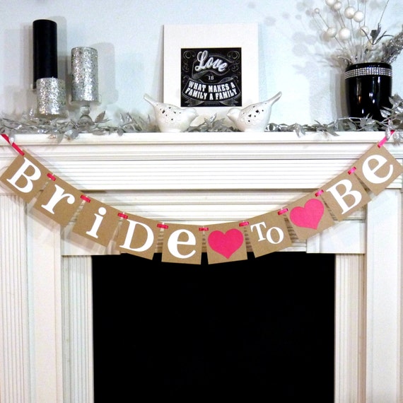 Bridal Shower Banner / Bridal Shower Decorations / by BannerCheer