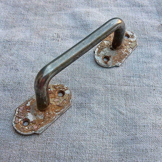 Vintage metal door handle retro door knob interior by MyWealth