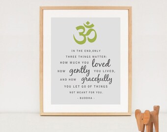 Printable Zen Quotes | om yoga decor spiritual typography wall art print zen Printable Zen Quotes | om yoga decor spiritual typography wall art print zen