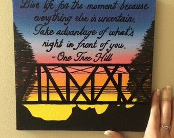 ONE TREE HILL sorority painting