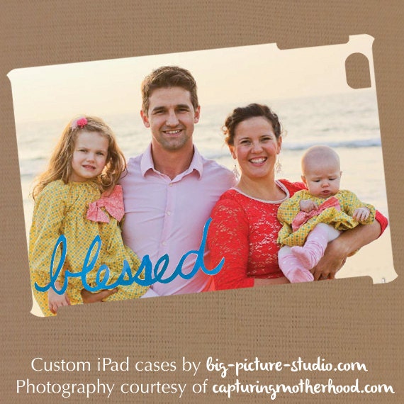 BLESSED: Custom Photo iPad Mini Snap-On Case