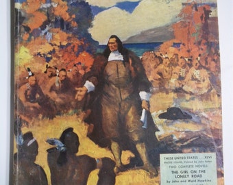 Blue Book Vol. 92 No. 1 November 1950 Adventure and History Pulp Magazine