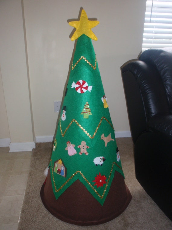 3d felt christmas tree toddler children preschool 3d felt christmas tree toddler children preschool