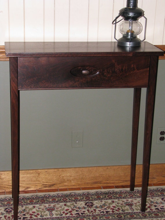 Black Walnut Entry Table