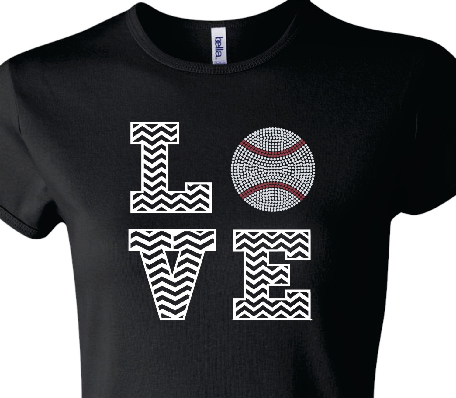 Baseball Mom Shirt Softball Mom Shirt Chevron by TShirtNerds