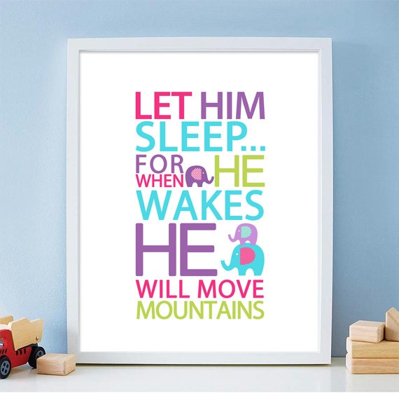 printable boy nursery quote boy room nursery by lovedecorstudio