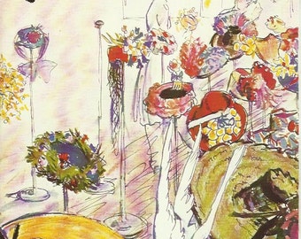 vogue magazine cover ascot fashions by bouche 1939 fashion illustration vogue poster art deco home decor - Vogue Decor Magazine vogue magazine cover ascot fashions by bouche 1939 fashion illustration vogue poster art deco home decor - Vogue Decor Magazine