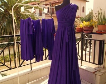 Infinity Convertible Dress Floor Length