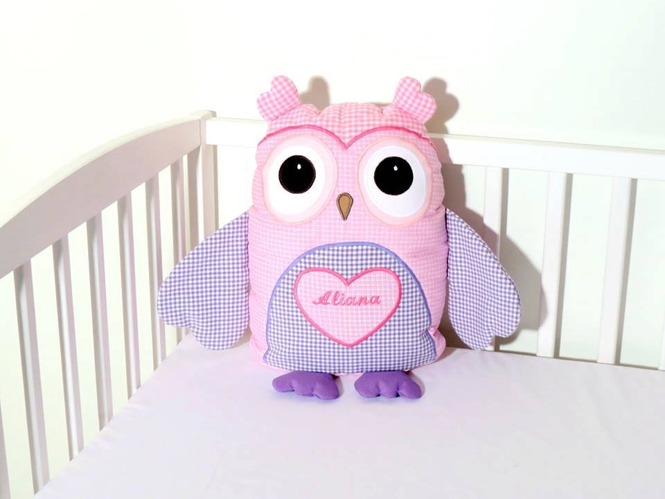 owl pillow pet