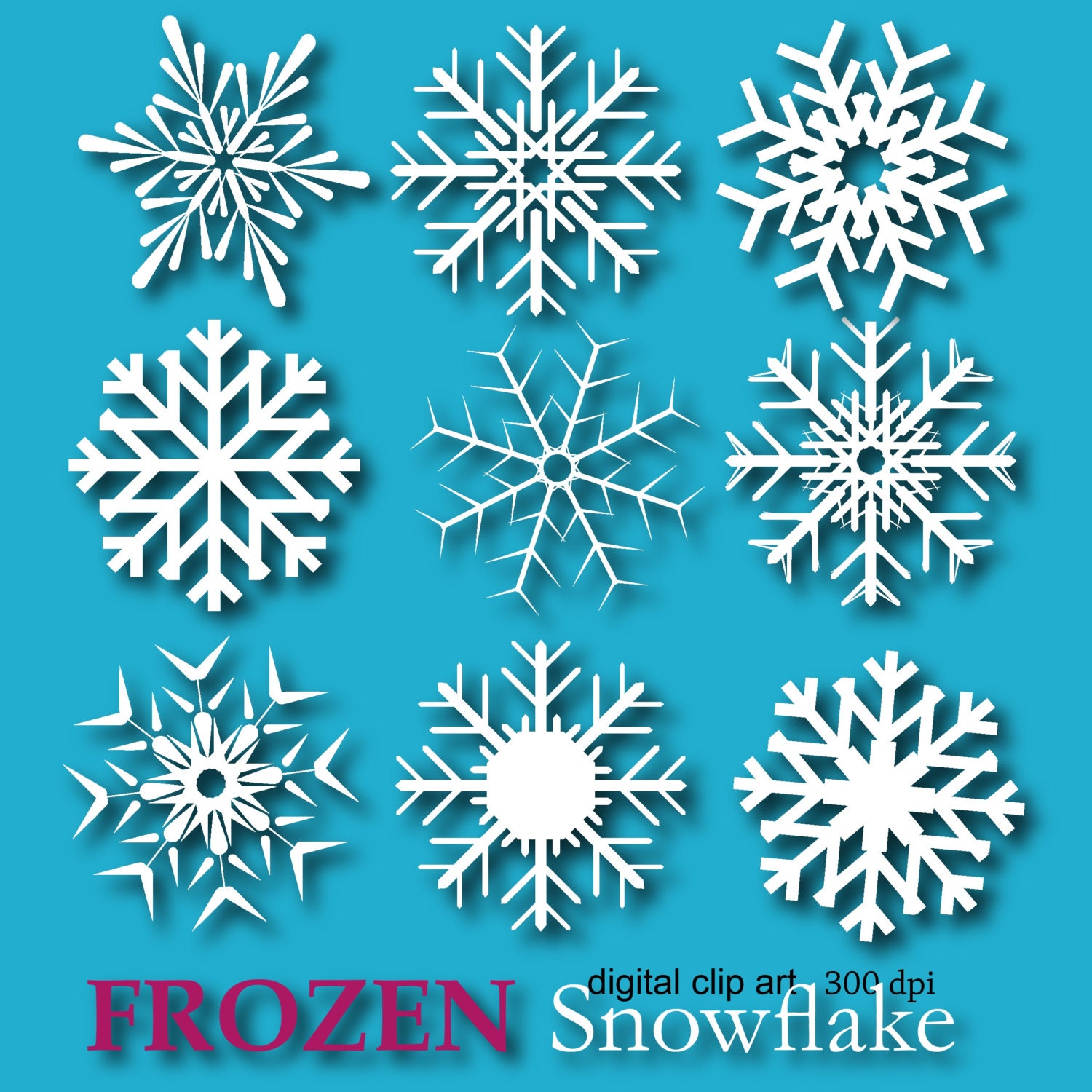 snowflake clipart - photo #44