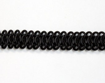 Matte Black, 11mm Chain Maille #CC53
