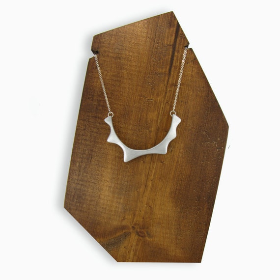 Items similar to Heavy Metal Necklace A Large, Spike Necklace in