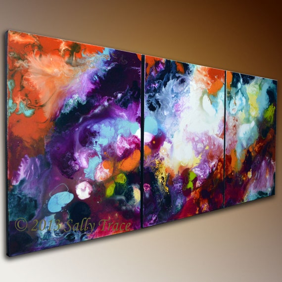 Giclee Canvas Prints From My Original Abstract Paintings