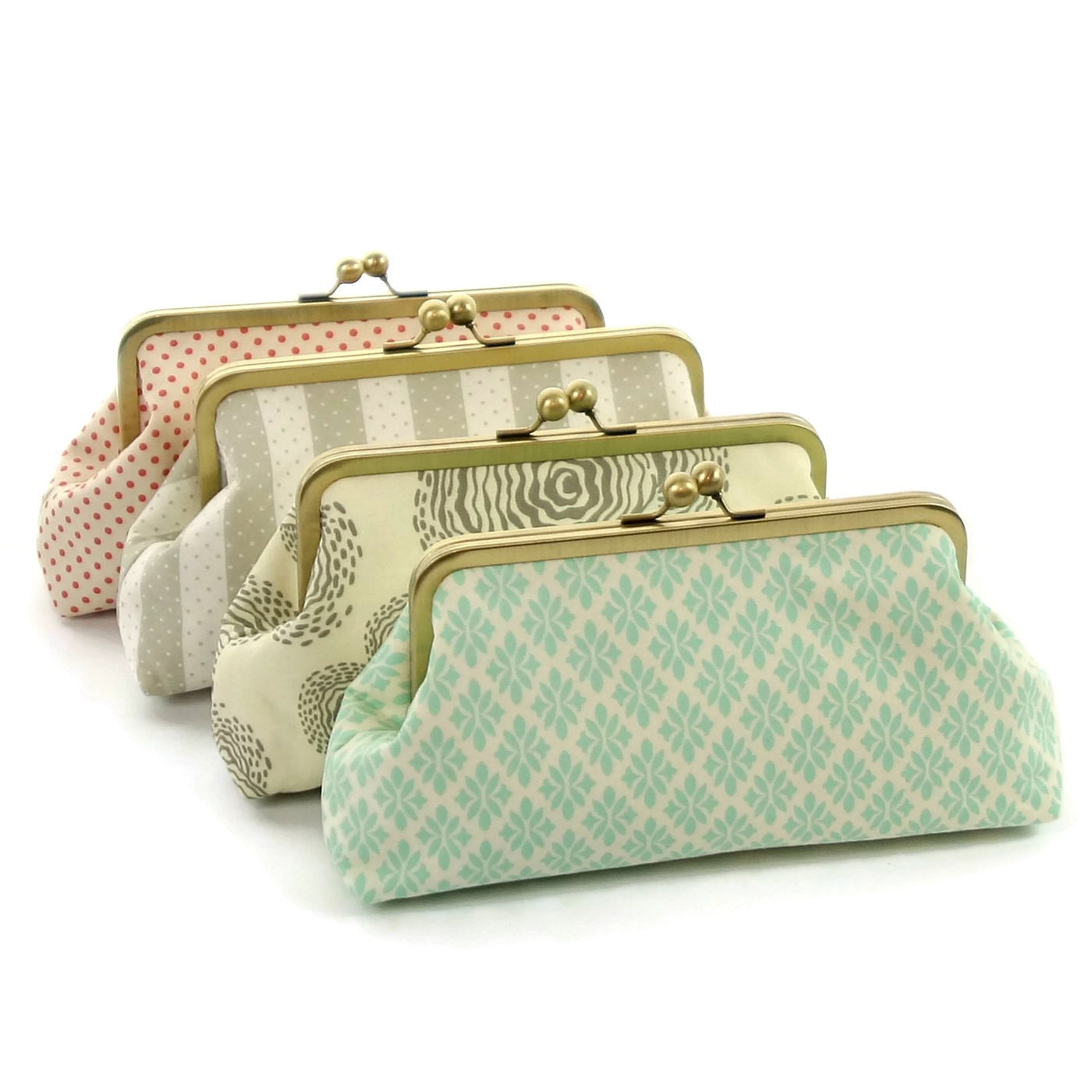 Bridesmaid Gifts Wedding Party Purses Custom Personalized