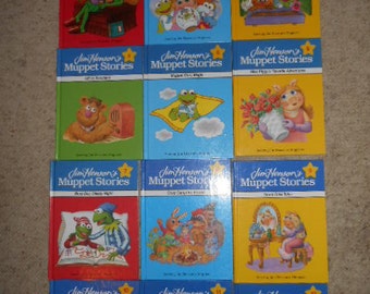 ... of 1 through 12 Jim Hensons Muppet Stories Book Set Funk and Wagnalls