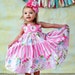 Pink Dress - Summer Dress - Girls Pink Dress