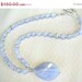 SUPER SALE, 3 Pc. Blue Lace Agate Luxe Jewelry, Druzy Pendant, Necklace, Bracelet & Earrings, AAA Natural Gemstone, Sterling Silver Set