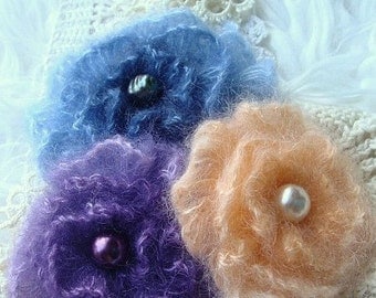 Knit Flower Pattern - Fleur Tricot