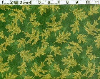 Oak leaf fabric | Etsy UK