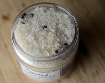 Woodsmoke and Vanilla Botanical Bath Salts SAMPLE