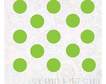 48 Polka Dots Wall Vinyl Decals Art Graphics Stickers