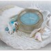 Scallop Shell Mermaid Tealight Candle