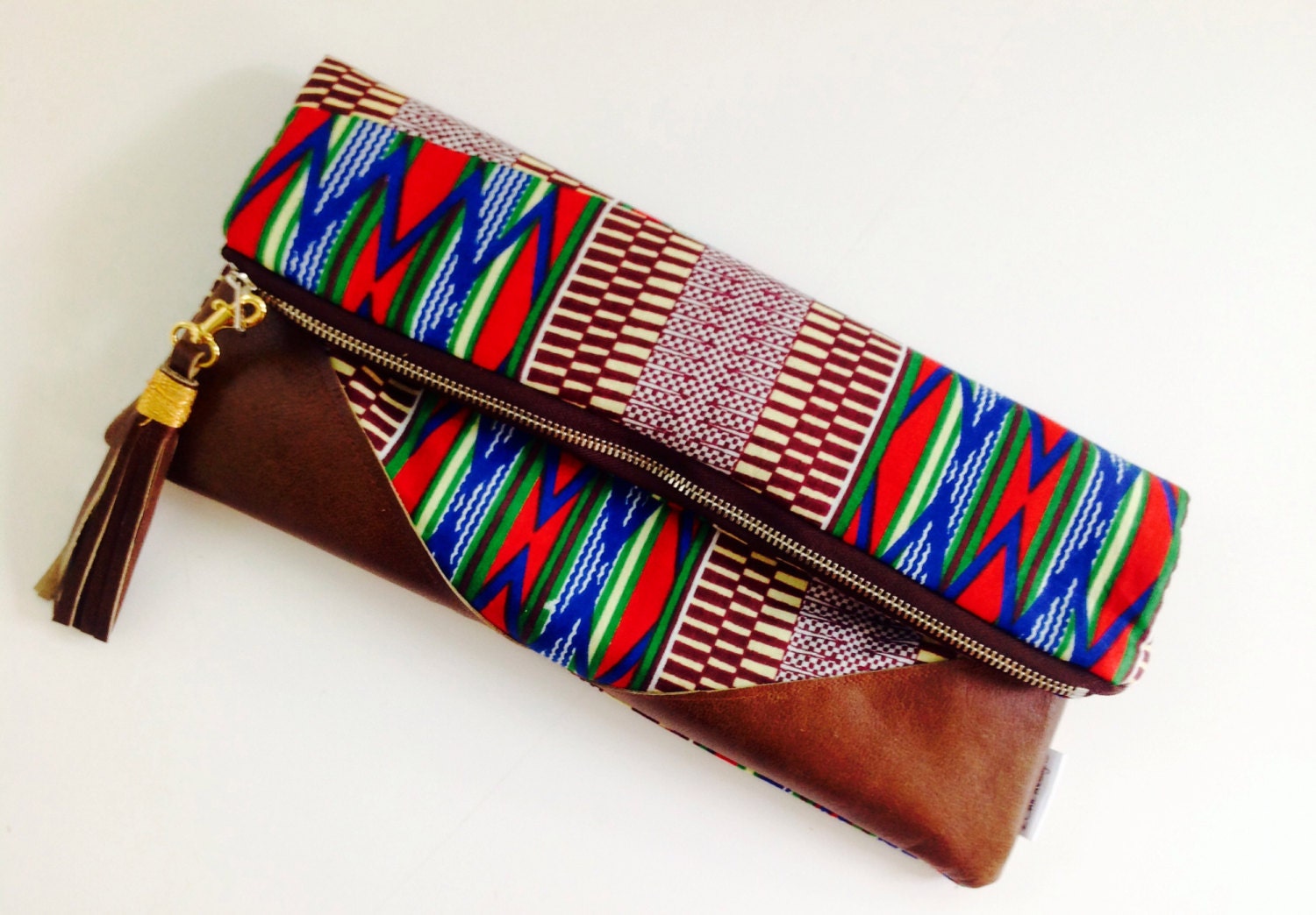 Tribal Clutch Bag African Print Clutch Bag Tribal Handbag