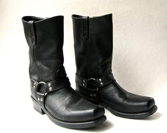 Popular items for biker boots on Etsy