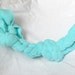 Sky Blue Braided Fleece Dog Toy