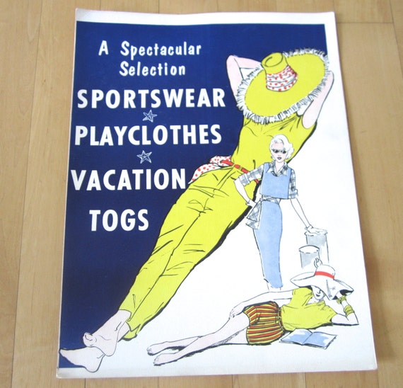 Vintage Poster Store Sign Women's Clothing Mid by NeatoKeen