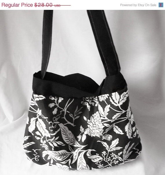 SALE - Spring Hobo - Flower print Hobo bag - READY TO Ship