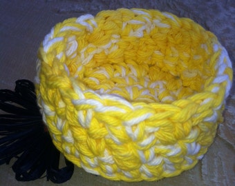 Nesting Bowls, Crochet bowls, Storage, Individual Bowl