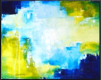 Intensity - 30 x 24 - Abstract Acrylic Painting - Contemporary Wall Art - Modern