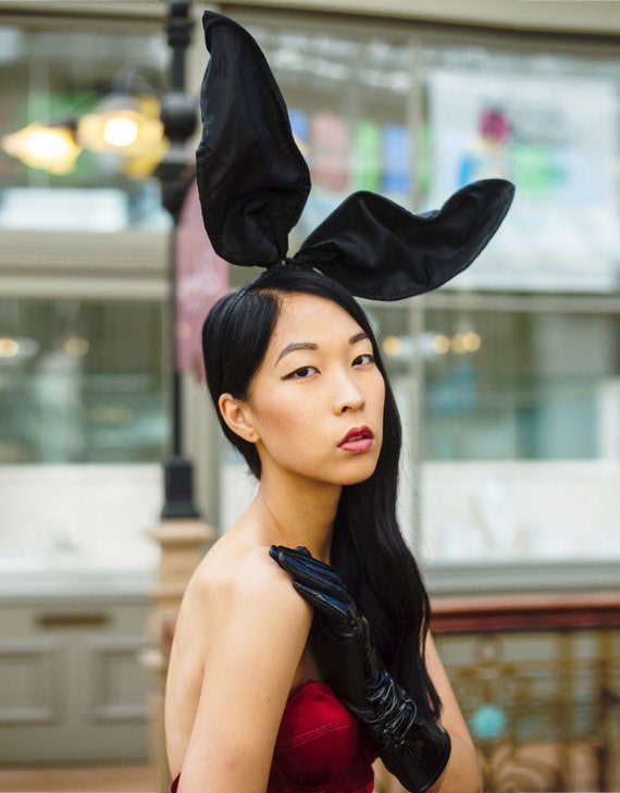 Bunny ears headband - Tall bunny ears headband.