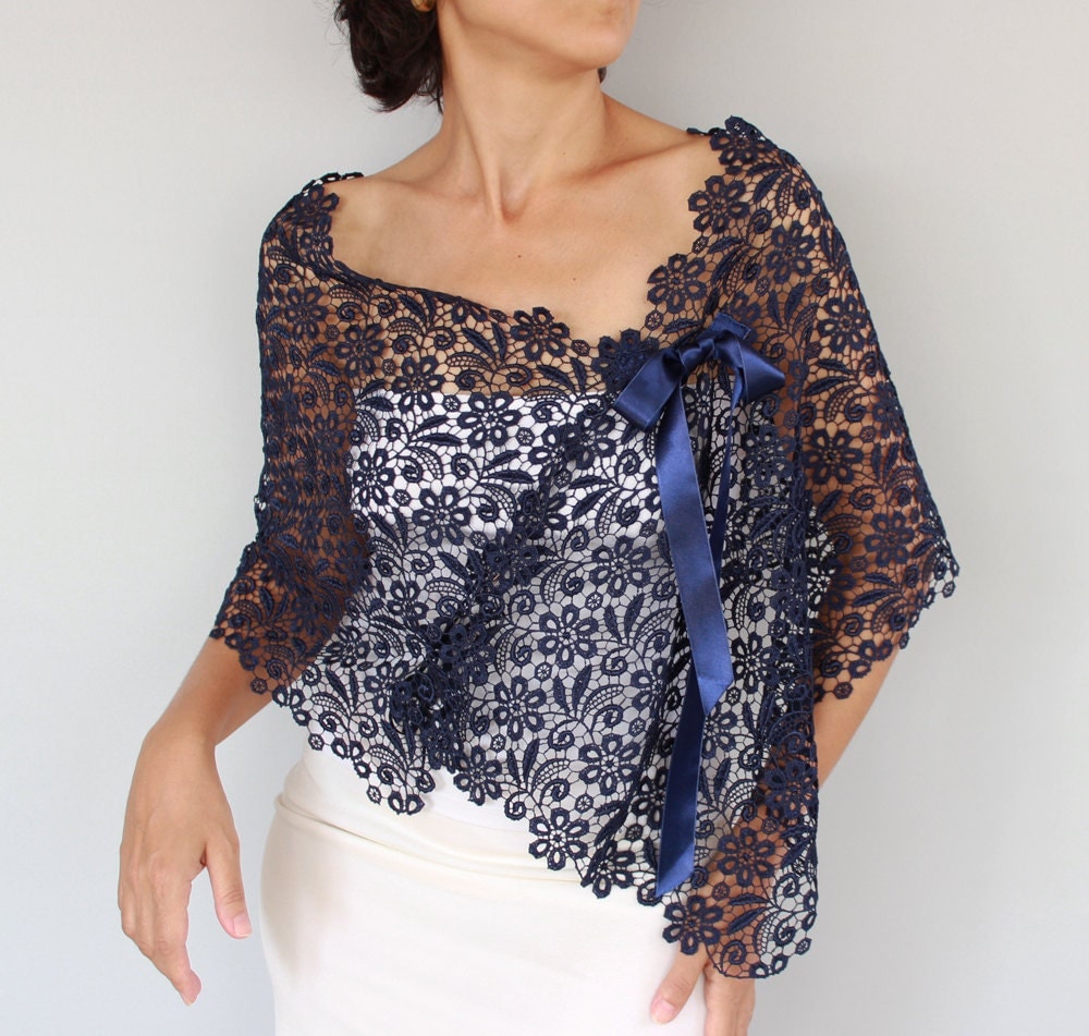 lace shoulder wrap