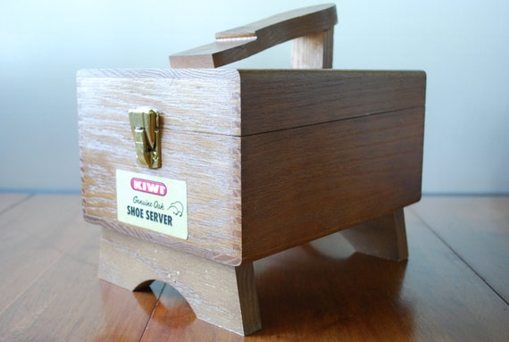 kiwi shoe shine box