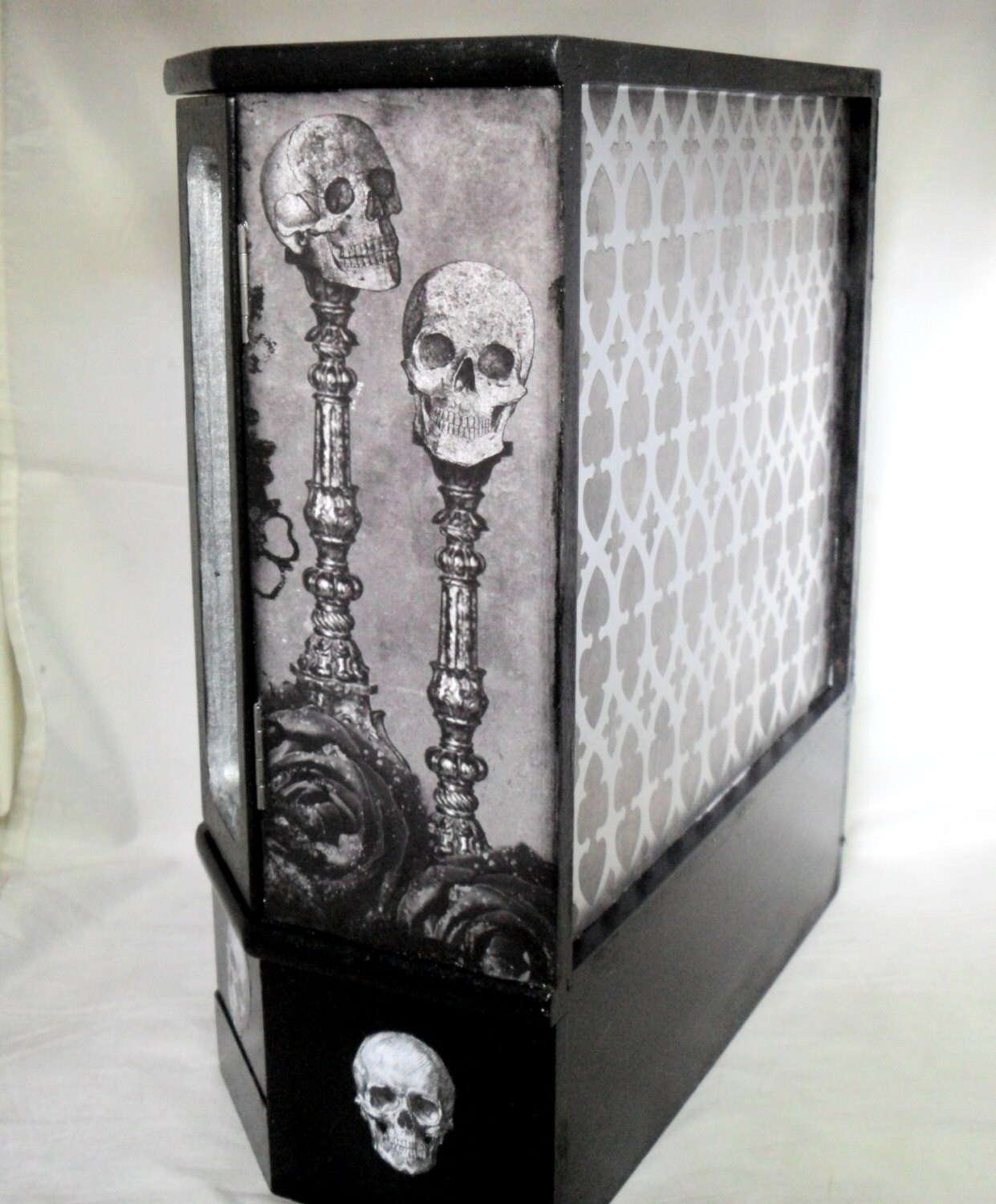Gothic Jewelry Box Skull Jewelry Box