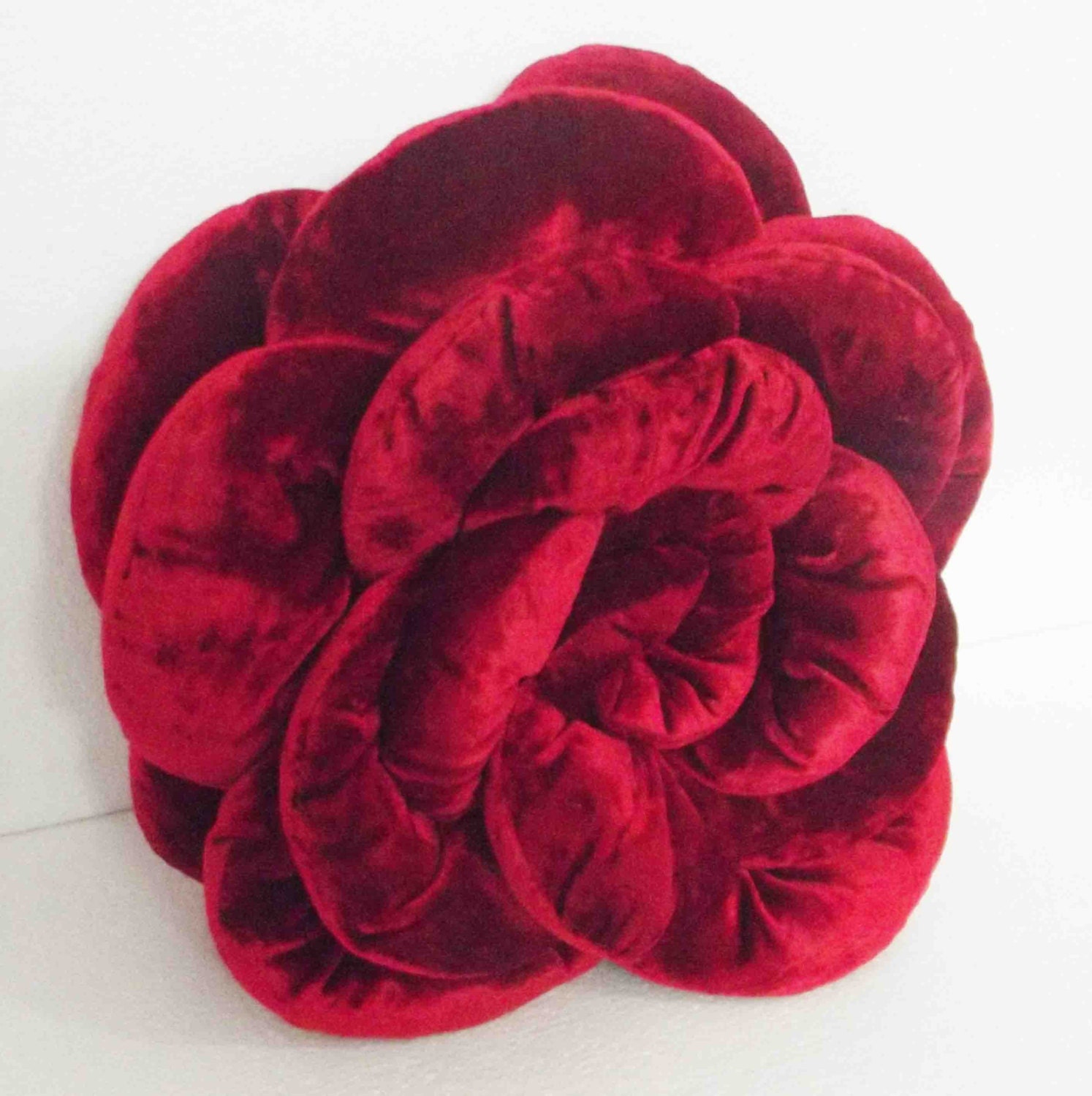 flower shaped pillow