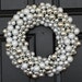ESPECIALLY MADE for SHAMEKA ~ Silver Bells Christmas Holiday Wreath, Christmas Wreath for Door, Silver Holiday Wreath, Christmas Wreath