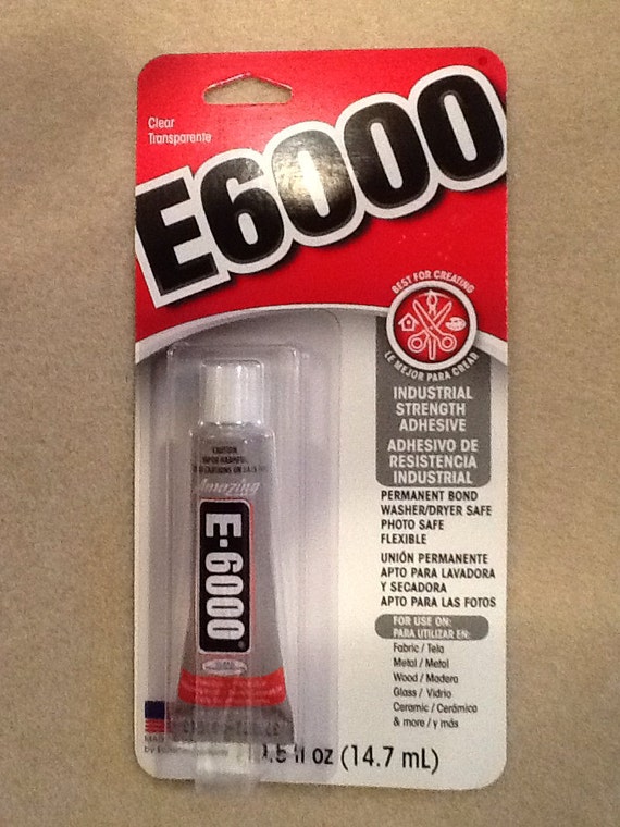 E6000 industrial strength adhesive .5 fl oz
